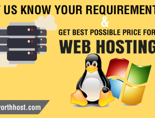 Offering Customized Web Hosting Packages to meet your requirement !